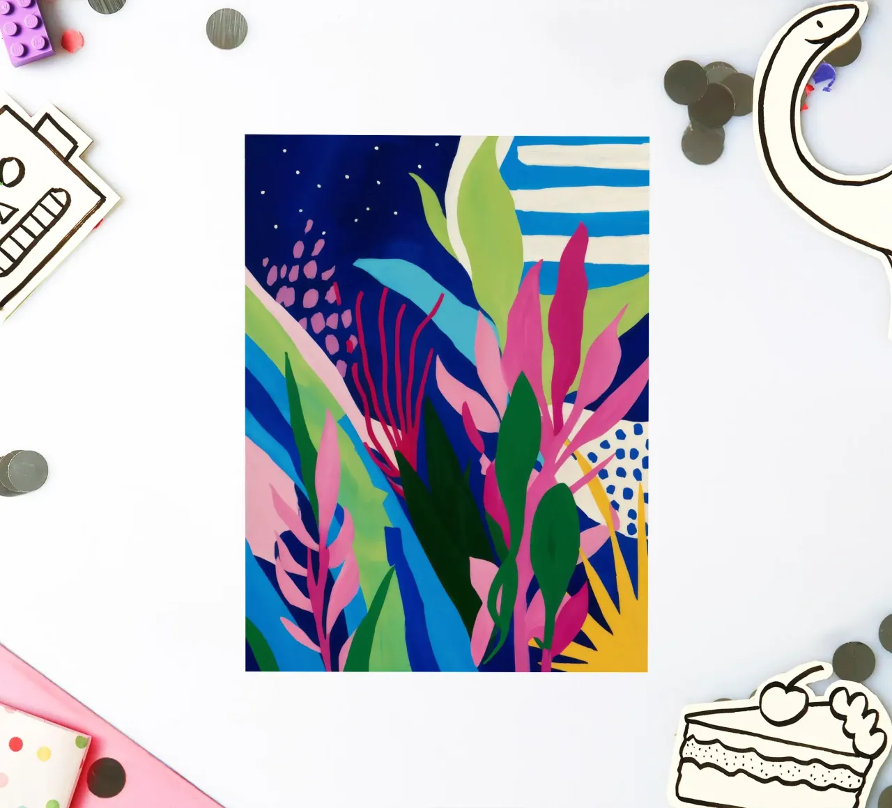 Forest Flora Mystique sticker by Zep Layers