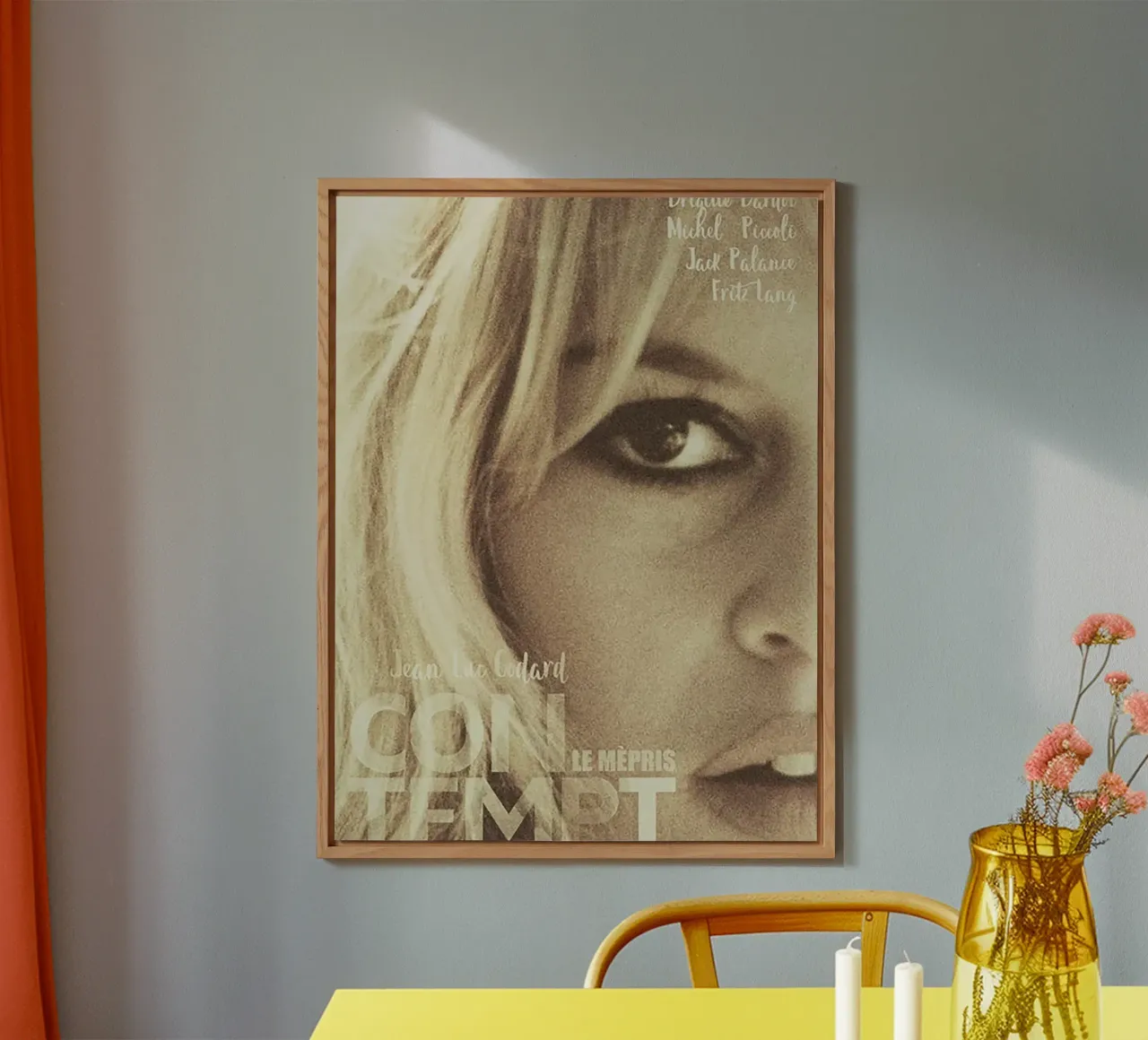Contempt – Le Mepris alluminio dibond da Attaboy Dsgn
