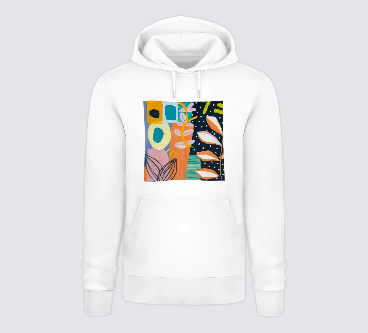 Medley di forme astratte felpa con cappuccio da Zep Layers