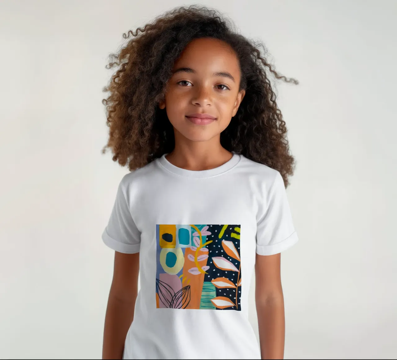 Abstract Forms Medley kids t-shirt by Zep Layers