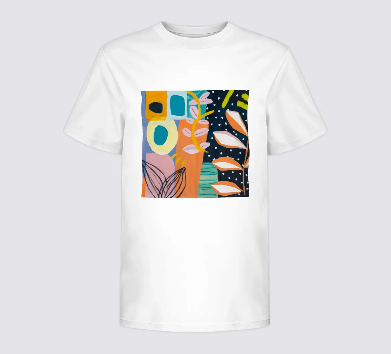 Abstract Forms Medley kids t-shirt by Zep Layers