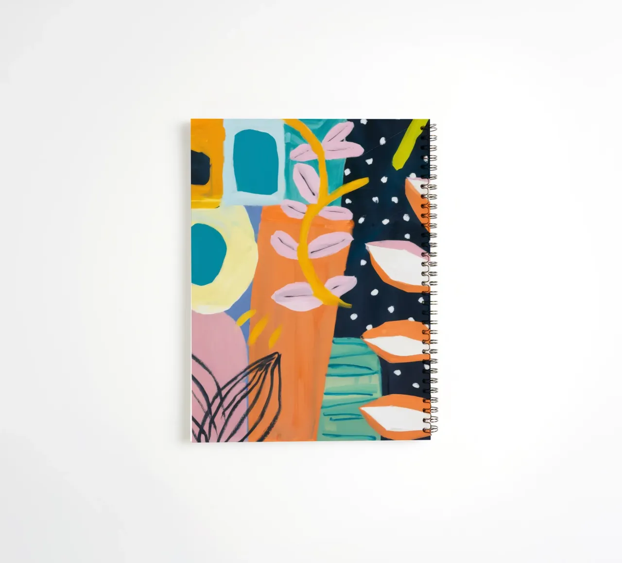 Abstract Forms Medley spiral notebook by Zep Layers
