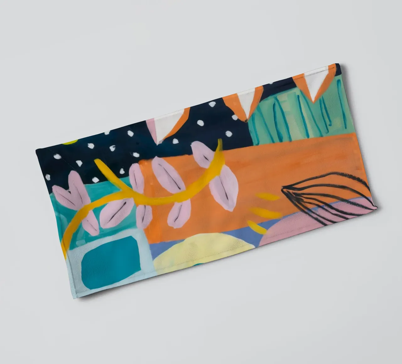 Abstract Forms Medley towel by Zep Layers