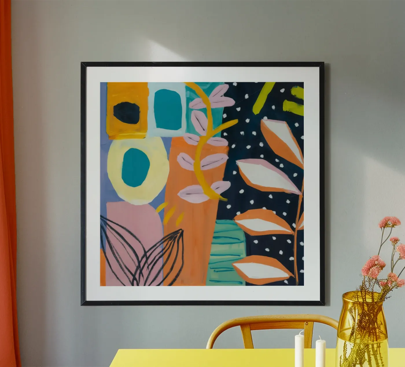 Abstract Forms Medley poster by Zep Layers