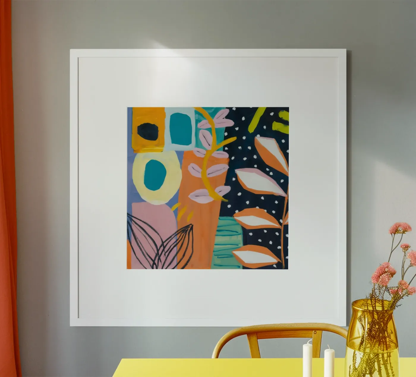 Abstract Forms Medley poster by Zep Layers