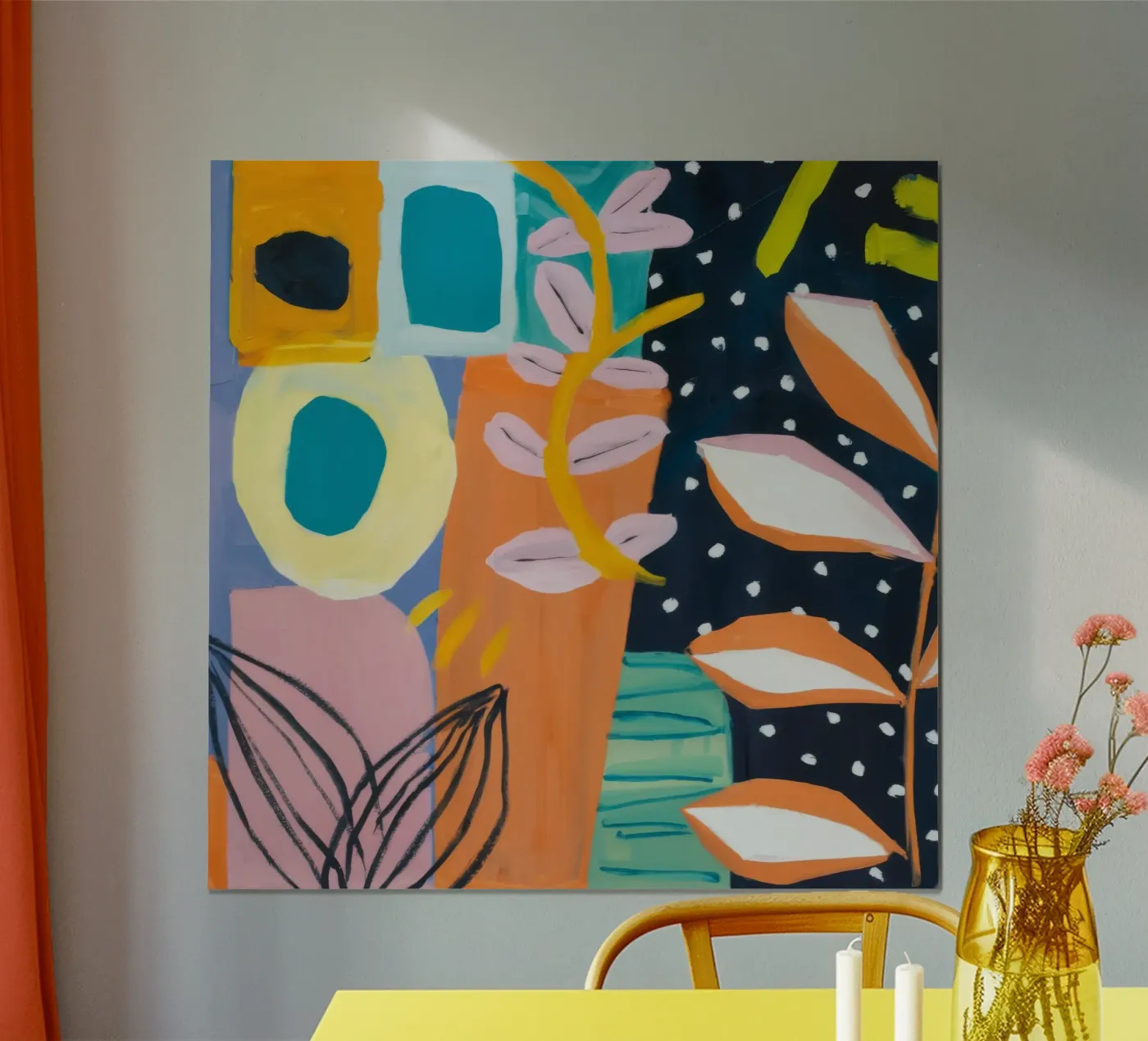 Abstract Forms Medley poster by Zep Layers