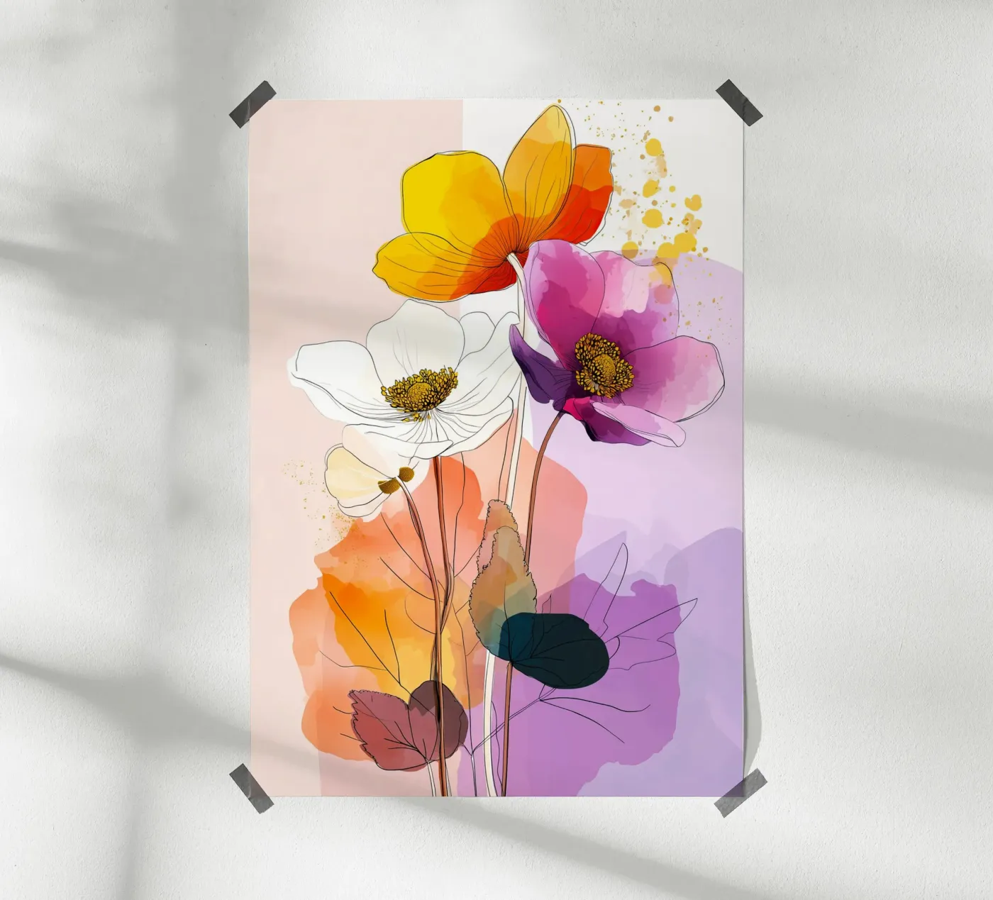 Blossoms poster da Justyna Jaszke JBJart