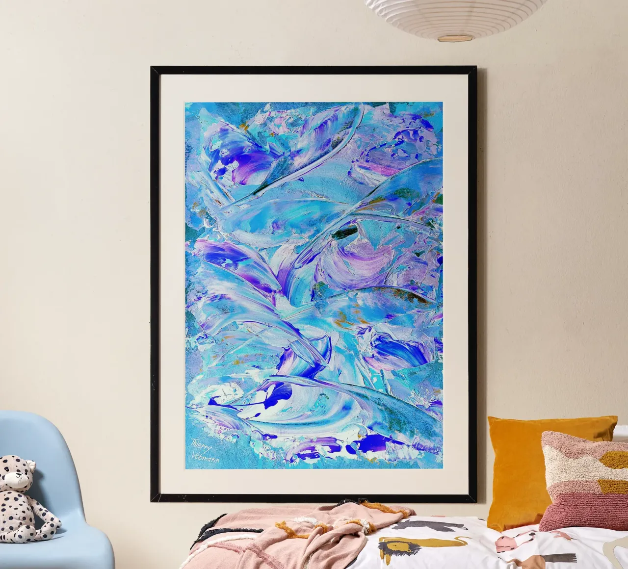 IDEAL GIFT 26 invers poster da Thierry Vobmann Abstract painting