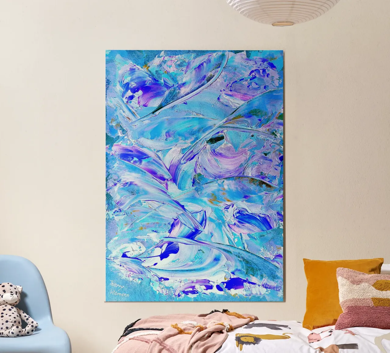 IDEAL GIFT 26 invers poster da Thierry Vobmann Abstract painting