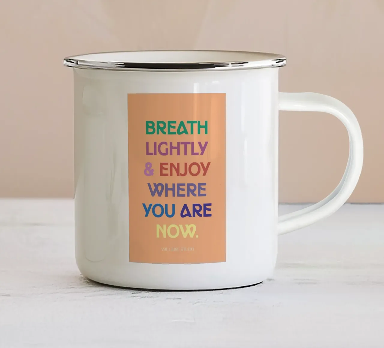 🤙 tazza in smalto da MENTHE SAUVAGE