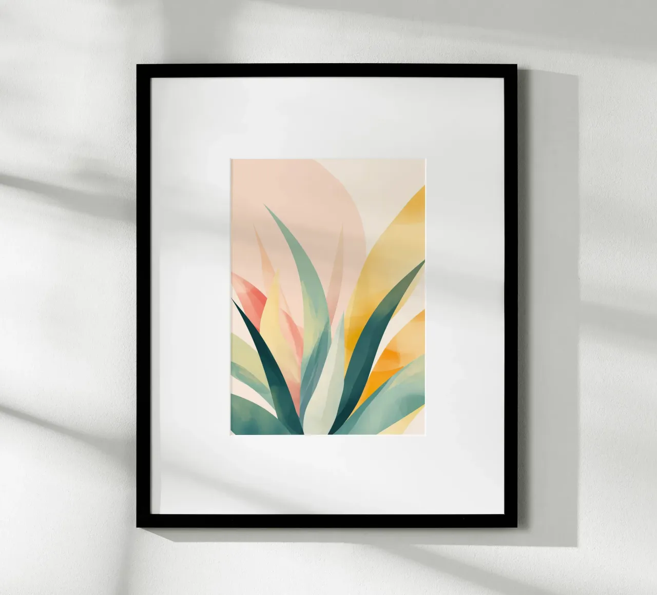 Foglie tropicali poster da Justyna Jaszke JBJart