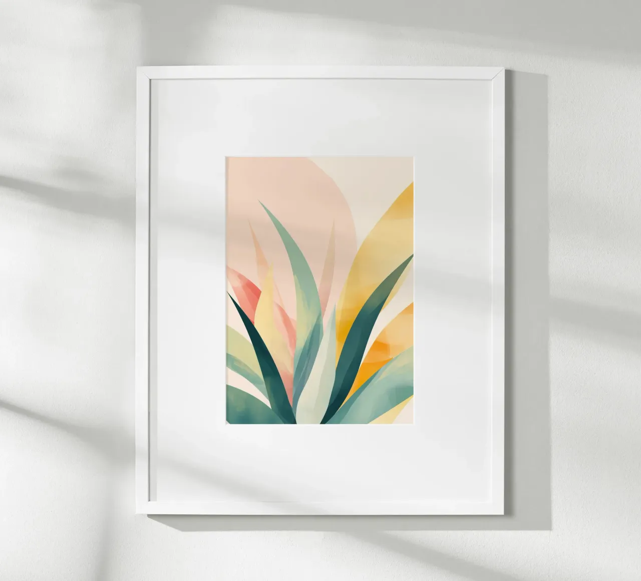 Foglie tropicali poster da Justyna Jaszke JBJart