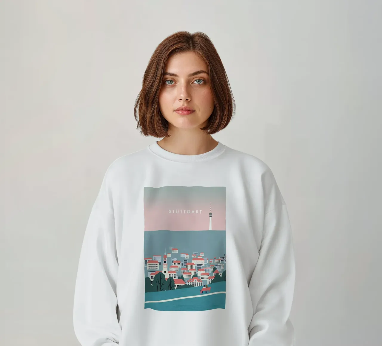Stuttgart felpa da Katinka Reinke