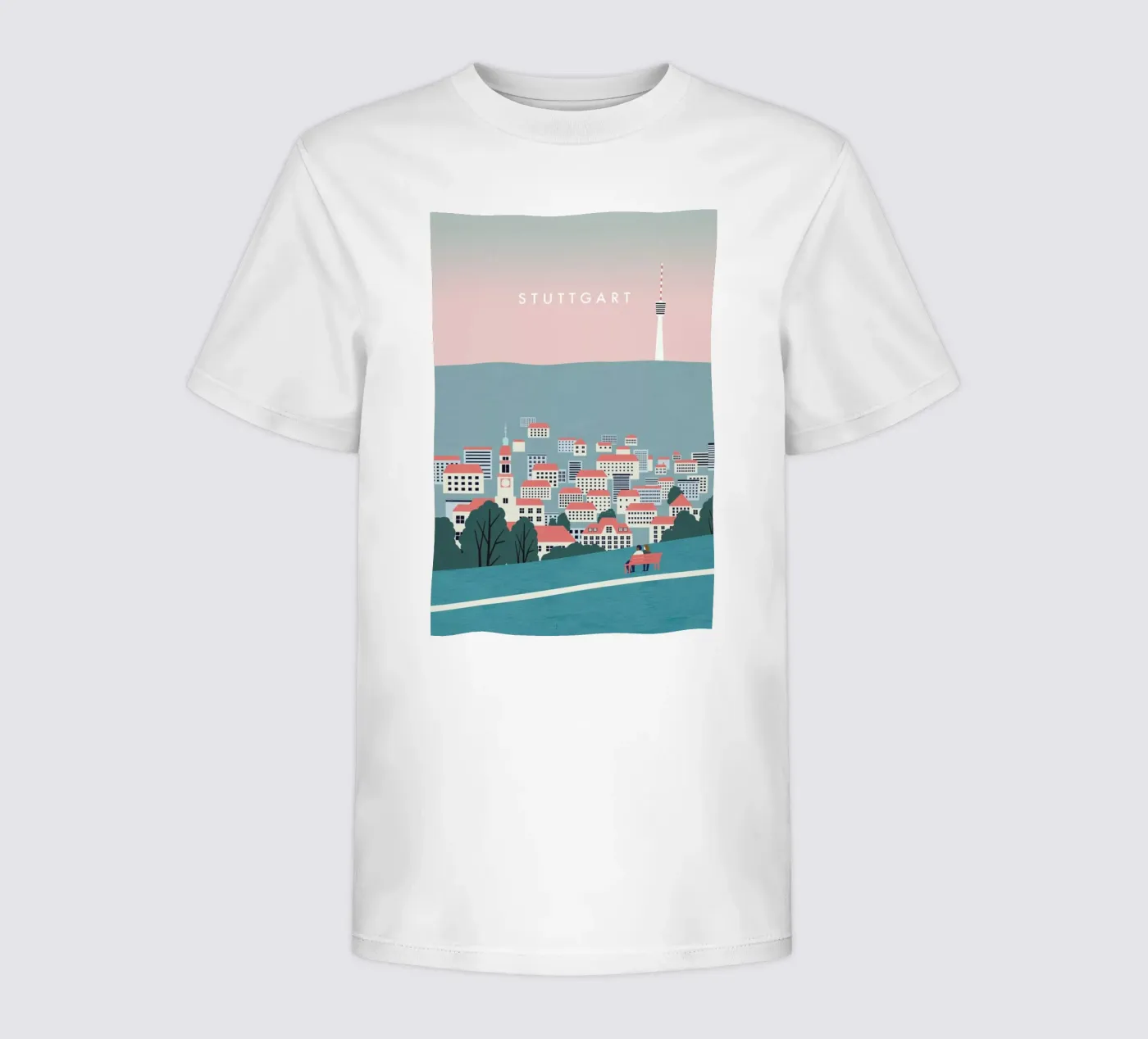 Stuttgart t-shirt bambini da Katinka Reinke