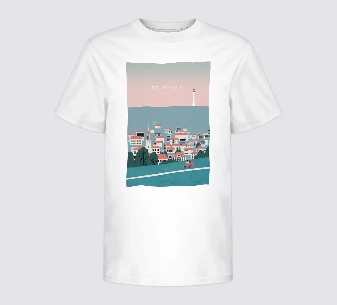 Stuttgart t-shirt bambini da Katinka Reinke