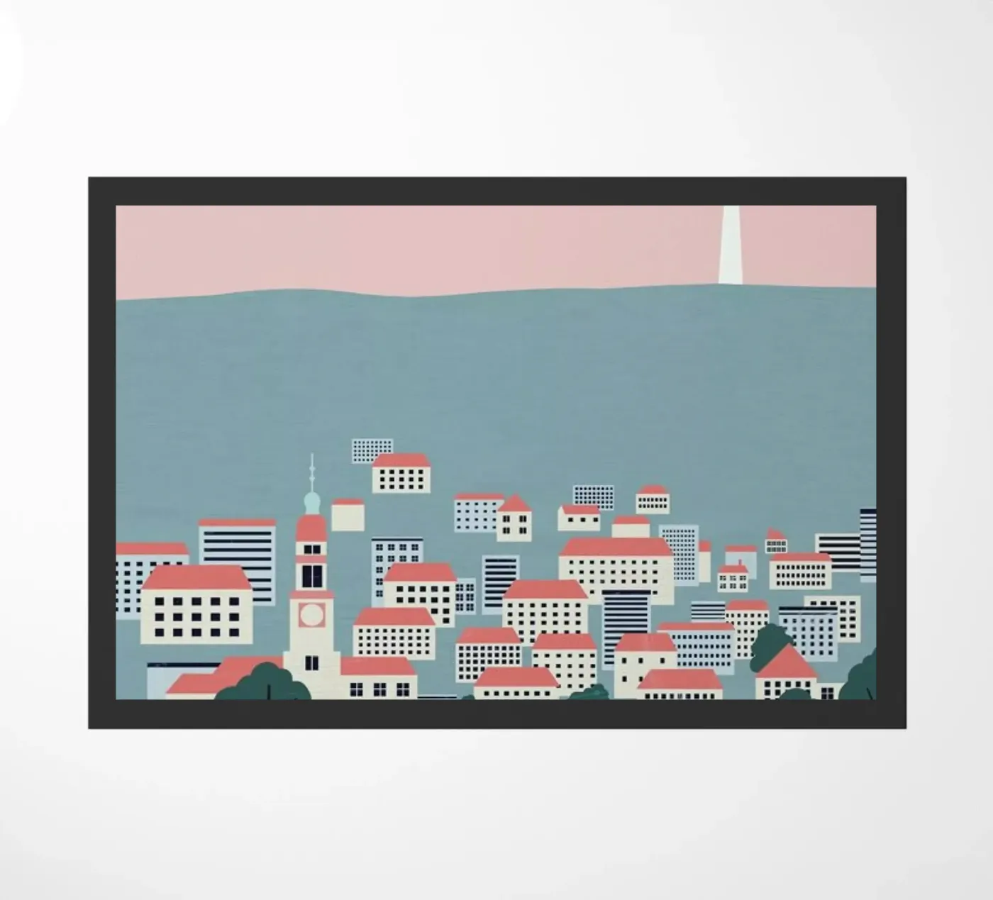 Stuttgart deurmat van Katinka Reinke