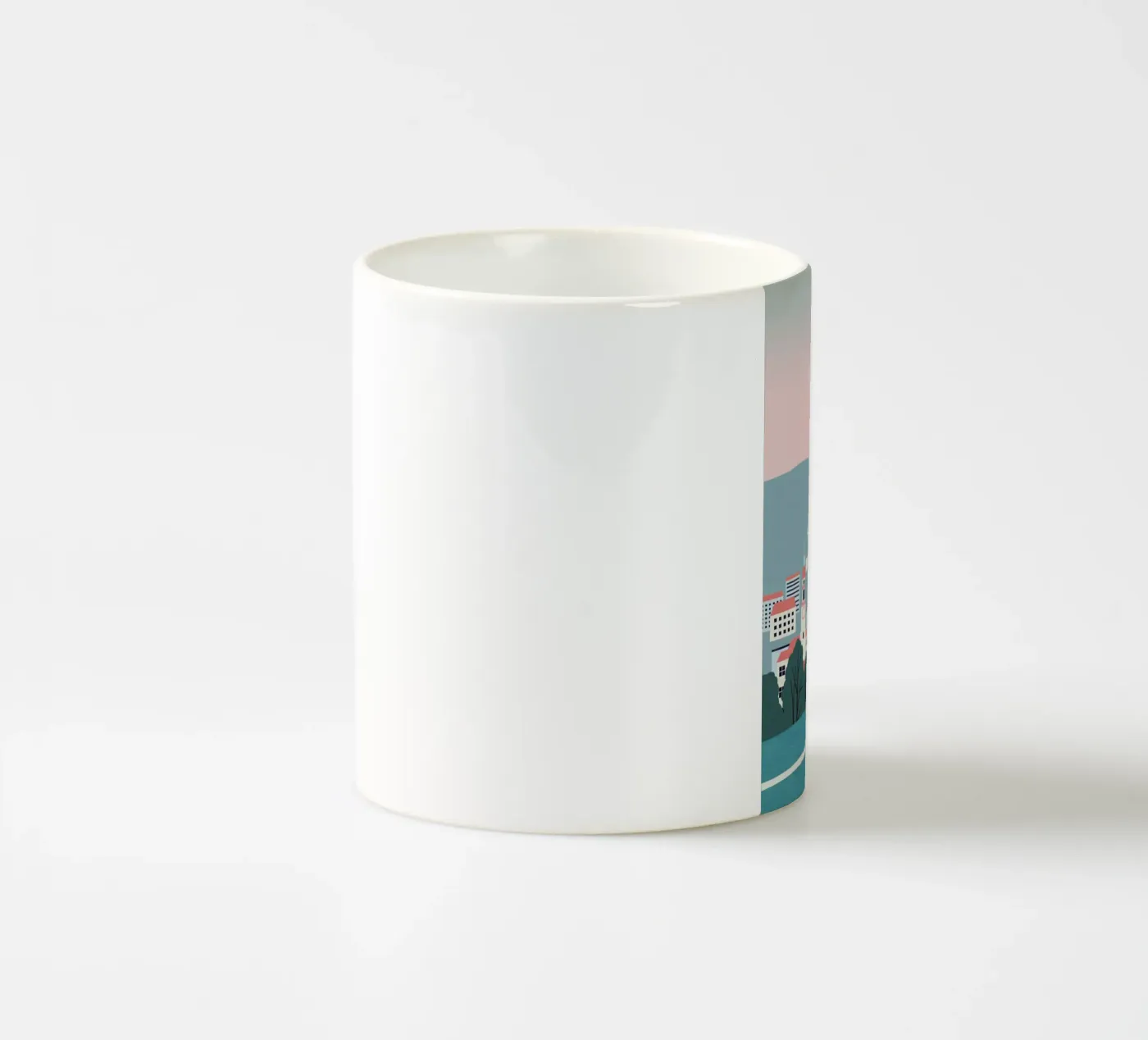 Stuttgart ceramic mug by Katinka Reinke