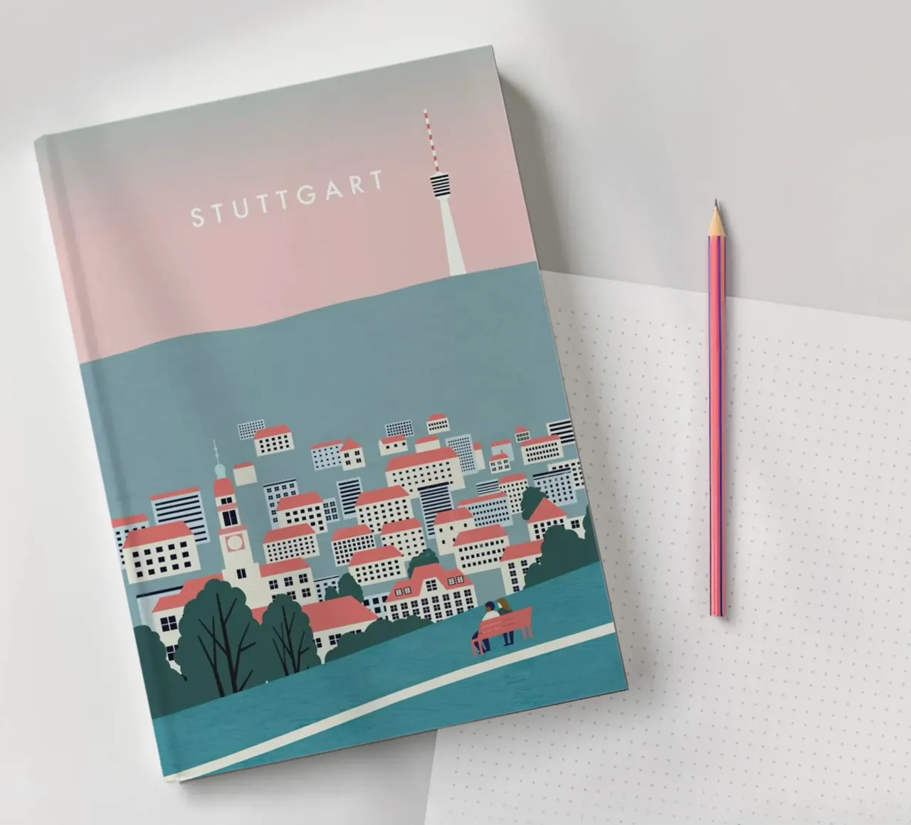 Stuttgart notebook by Katinka Reinke
