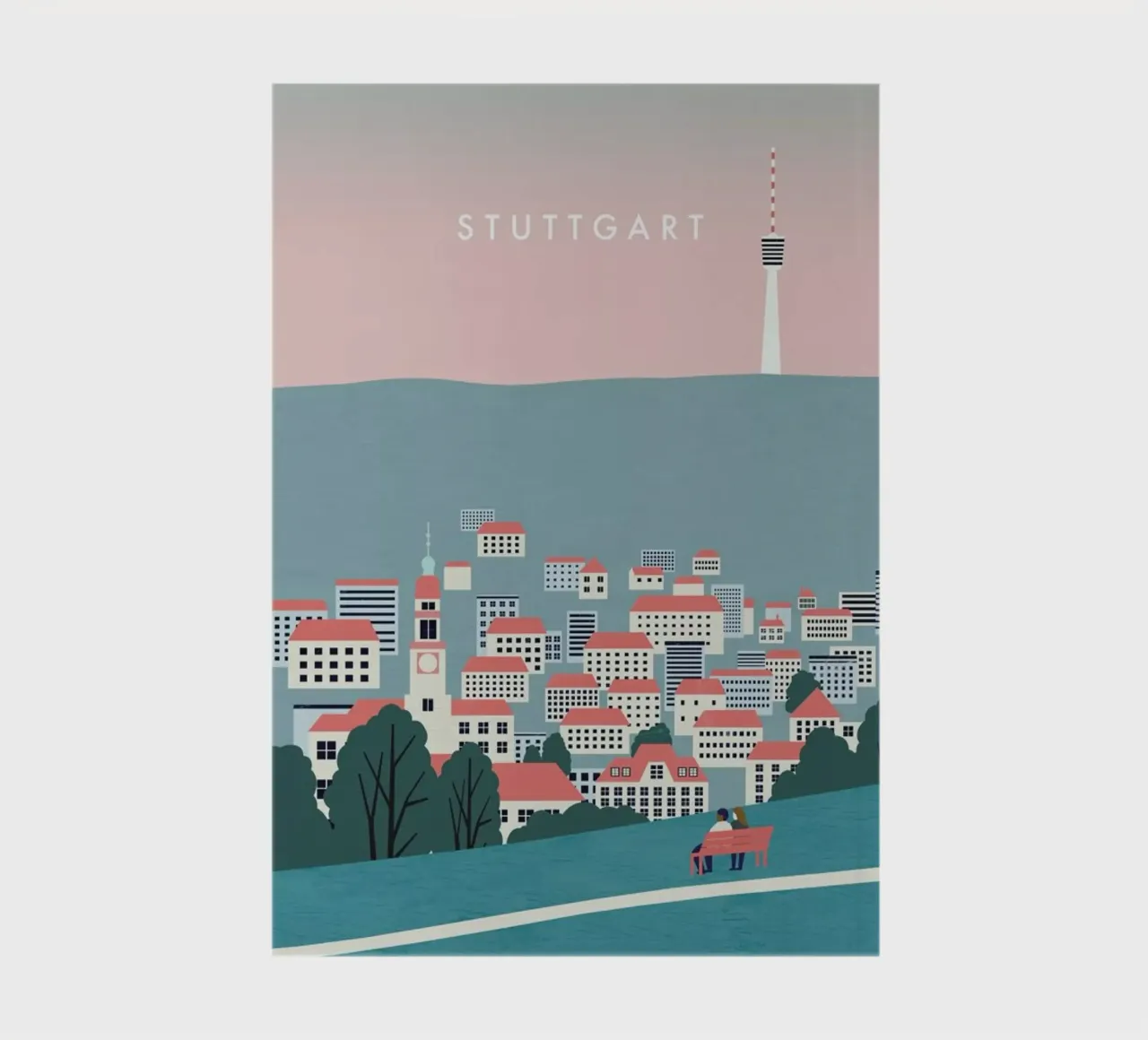 Stuttgart notebook by Katinka Reinke