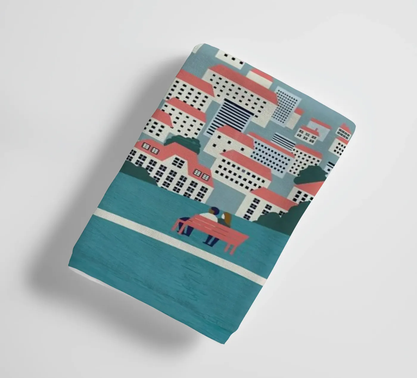 Stuttgart badhanddoek van Katinka Reinke