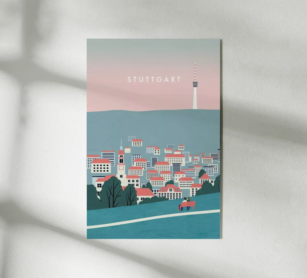 Stuttgart acrylic glass by Katinka Reinke