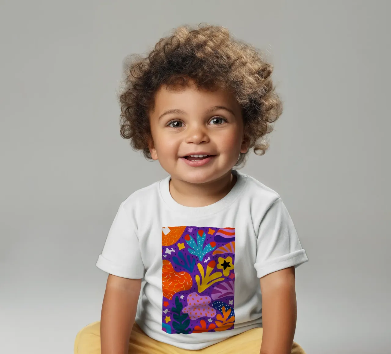 Fioritura notturna tropicale maglietta neonato da Zep Layers