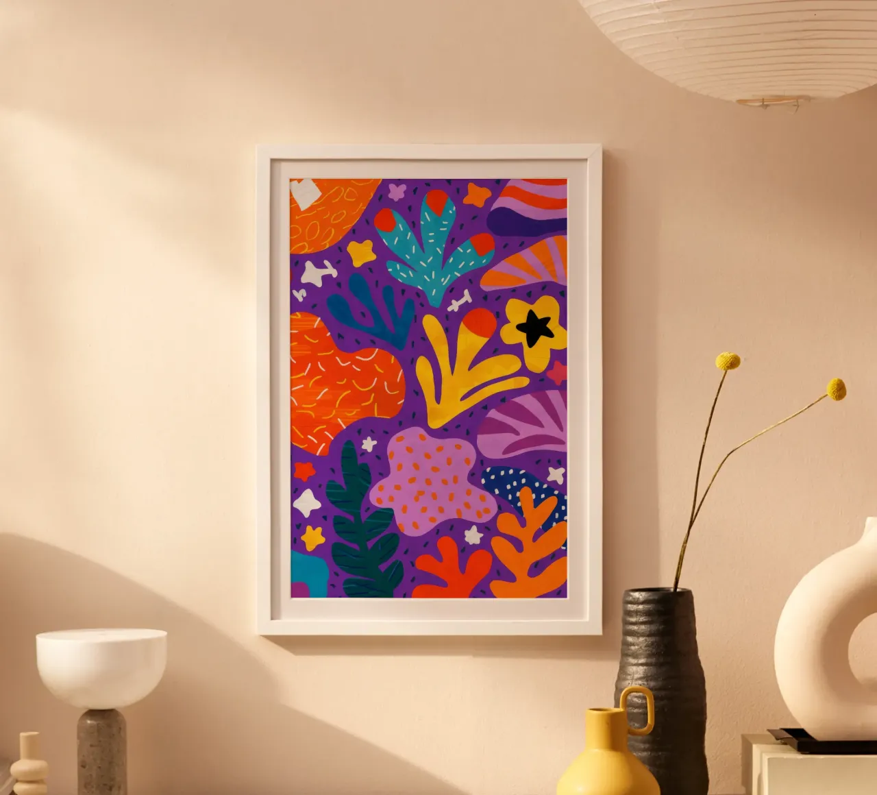 Fioritura notturna tropicale carta hahnemühle da Zep Layers