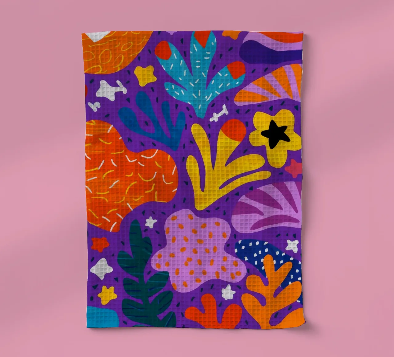 Fioritura notturna tropicale canovaccio da cucina da Zep Layers
