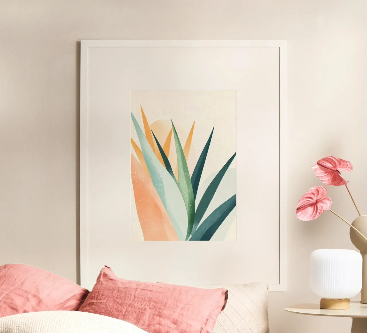 Foglie tropicali poster da Justyna Jaszke JBJart