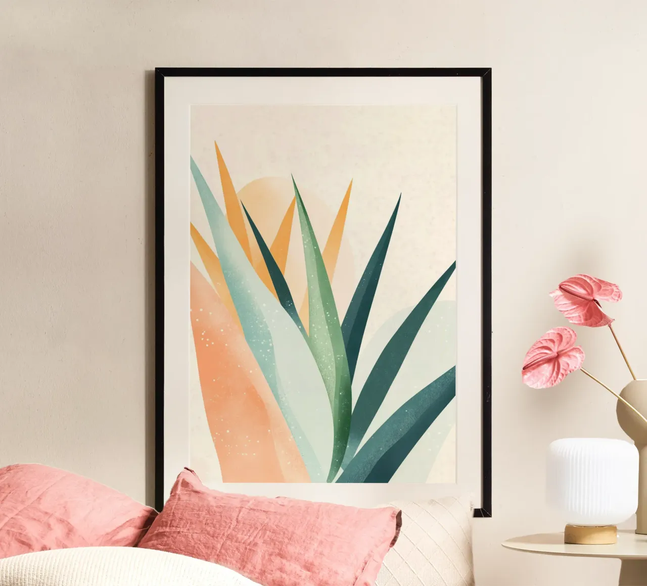 Foglie tropicali poster da Justyna Jaszke JBJart