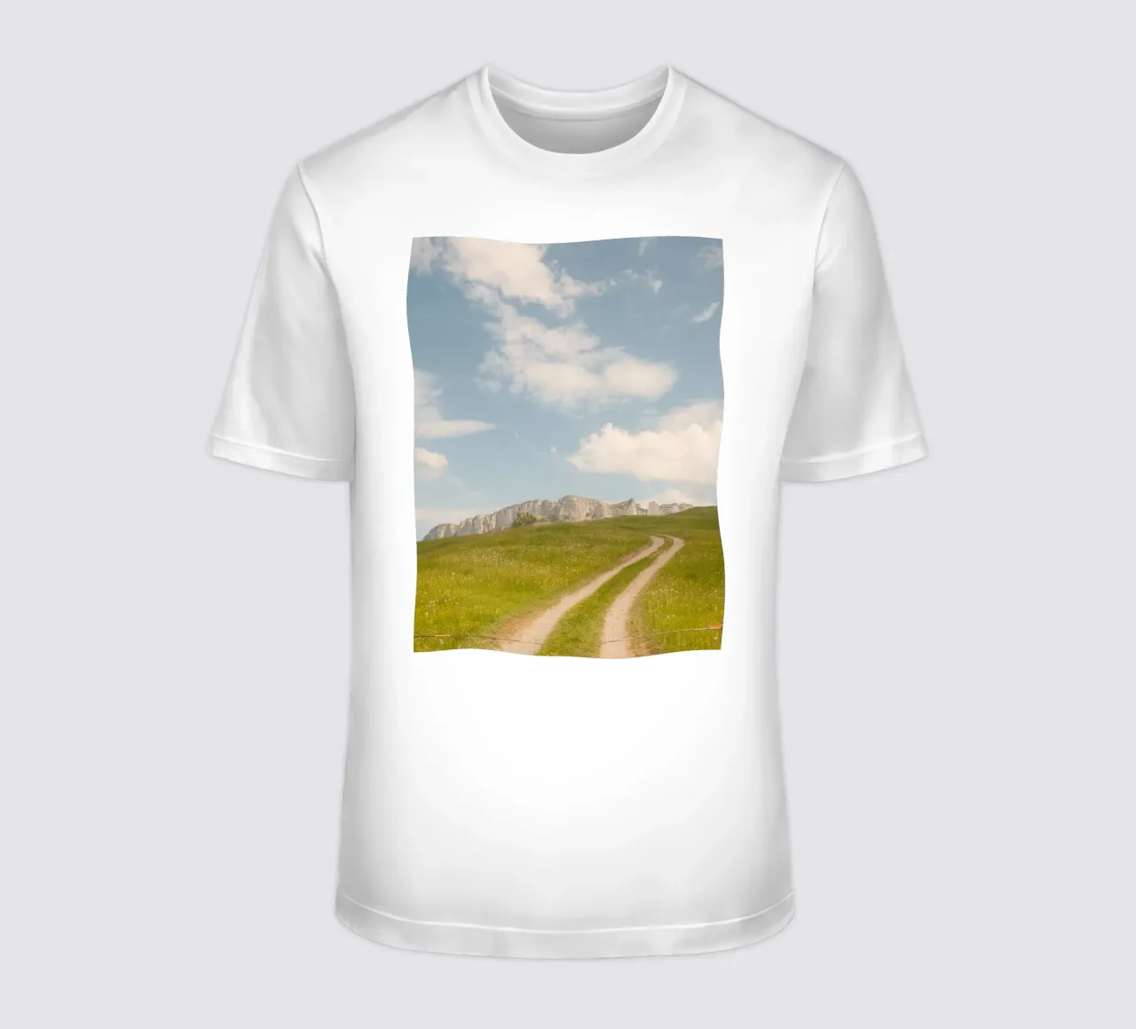 Alpine Meadow Path t-shirt da FujiSwiss