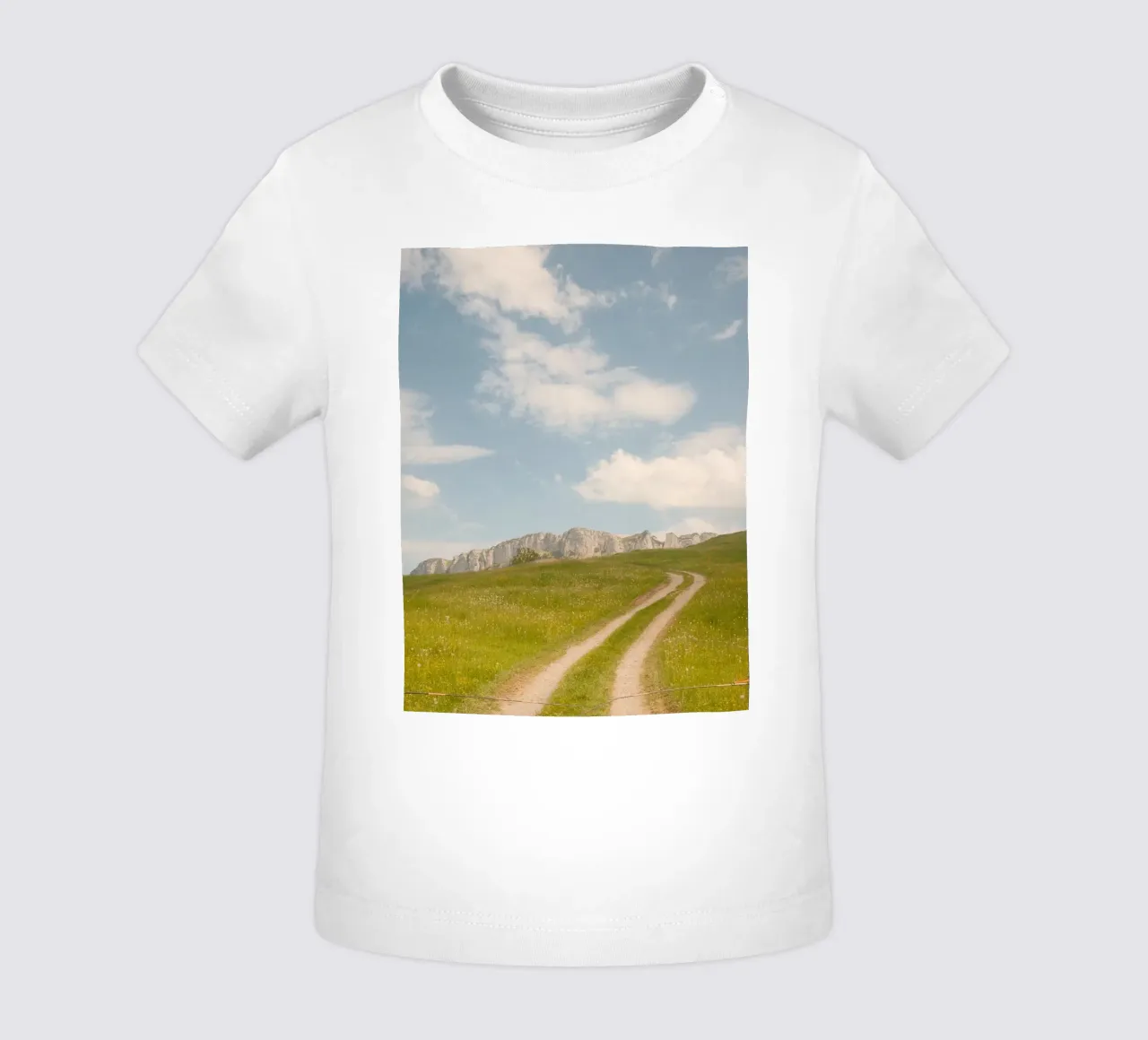 Alpine Meadow Path maglietta neonato da FujiSwiss