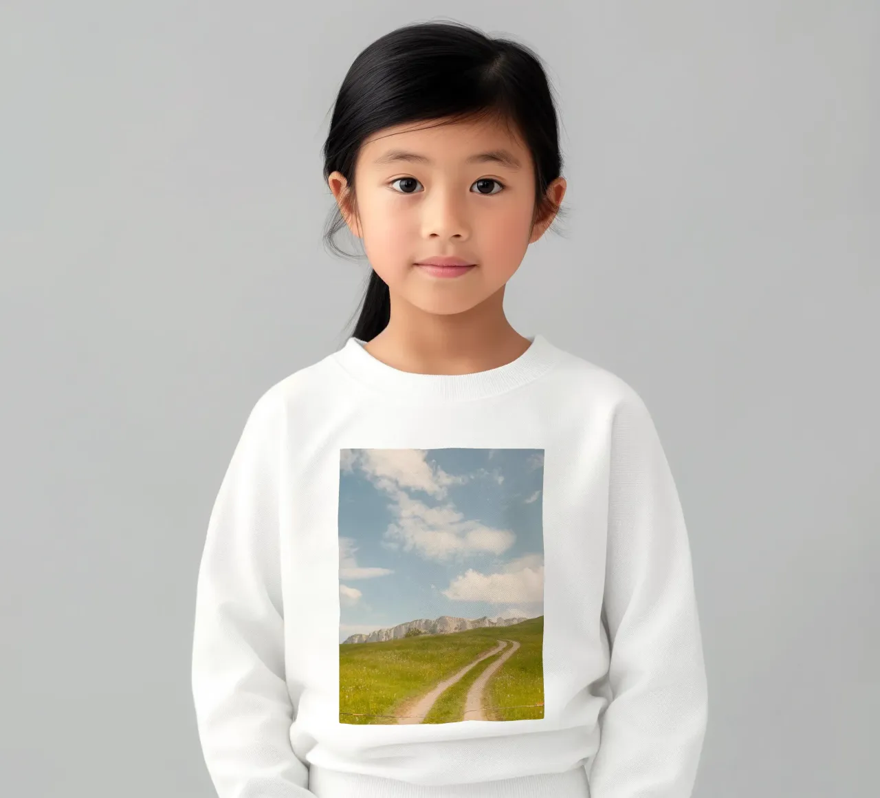 Alpine Meadow Path felpa bambino da FujiSwiss