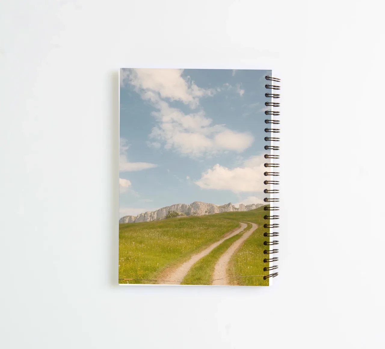 Alpine Meadow Path spiral notebook by FujiSwiss