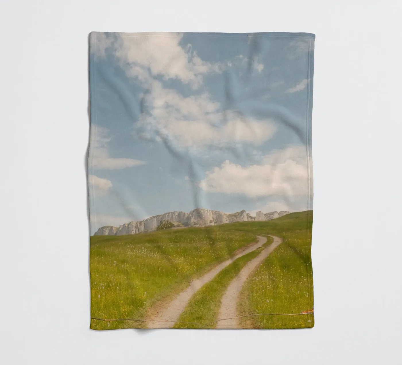Alpine Meadow Path fleecedeken van FujiSwiss