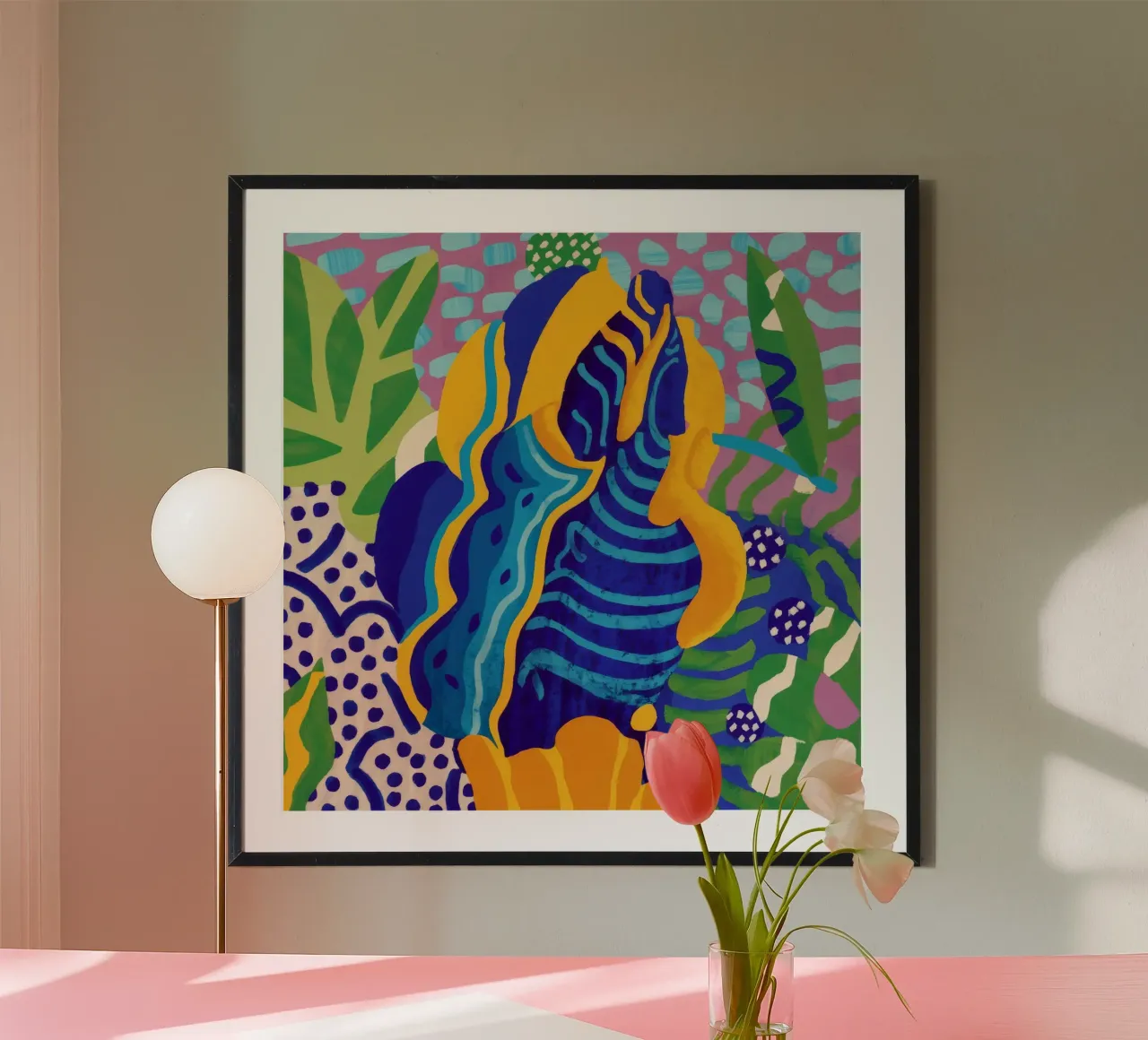 Flusso del fiume Azzurro poster da Zep Layers