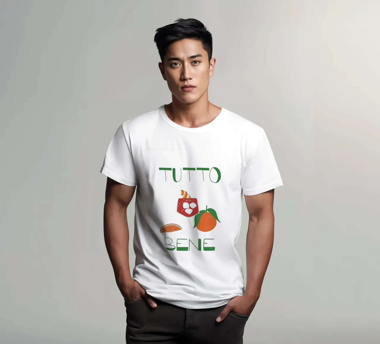 Tutto Bene t-shirt da Attaboy Dsgn