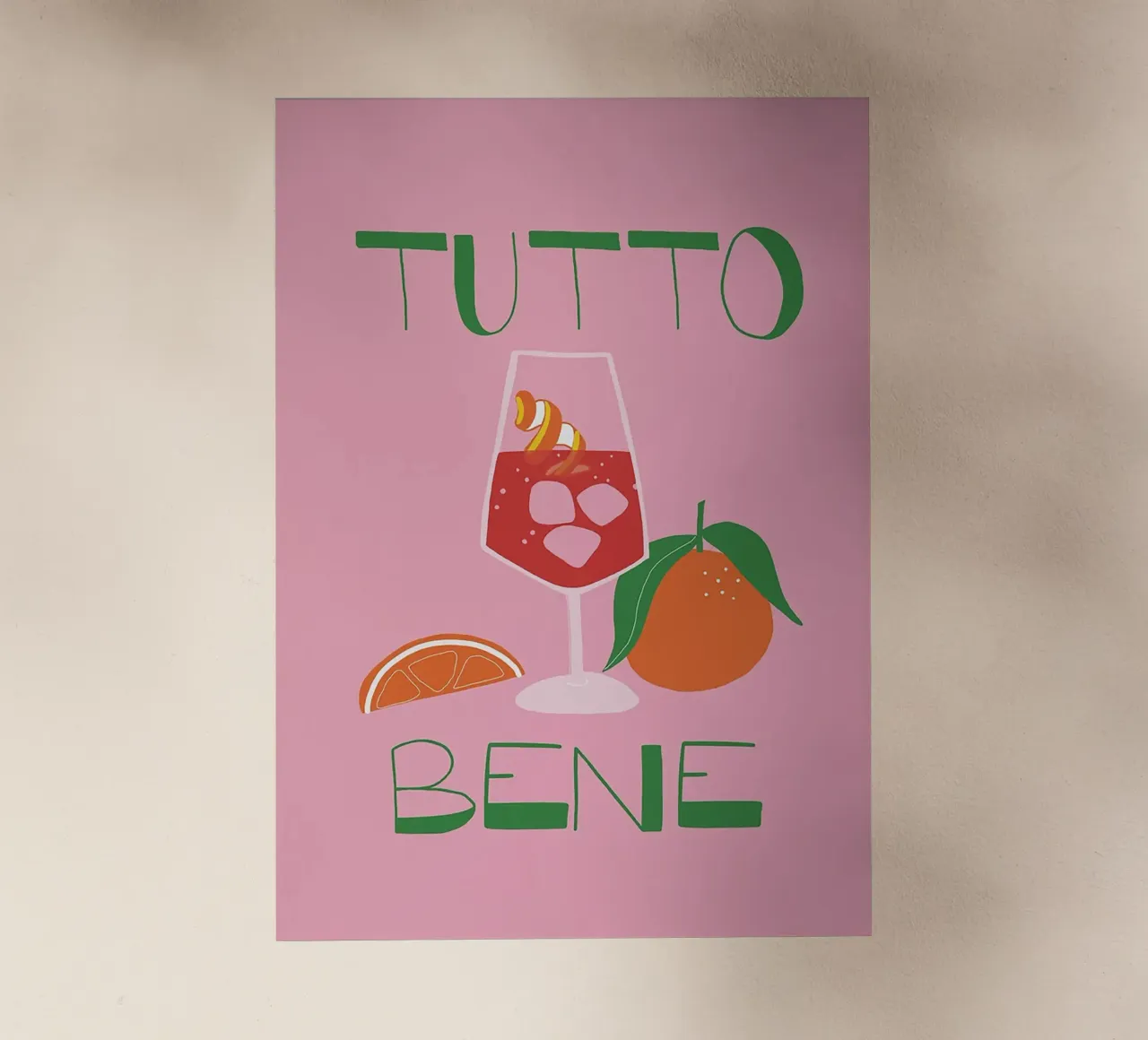 Tutto Bene pellicola backlit da Attaboy Dsgn