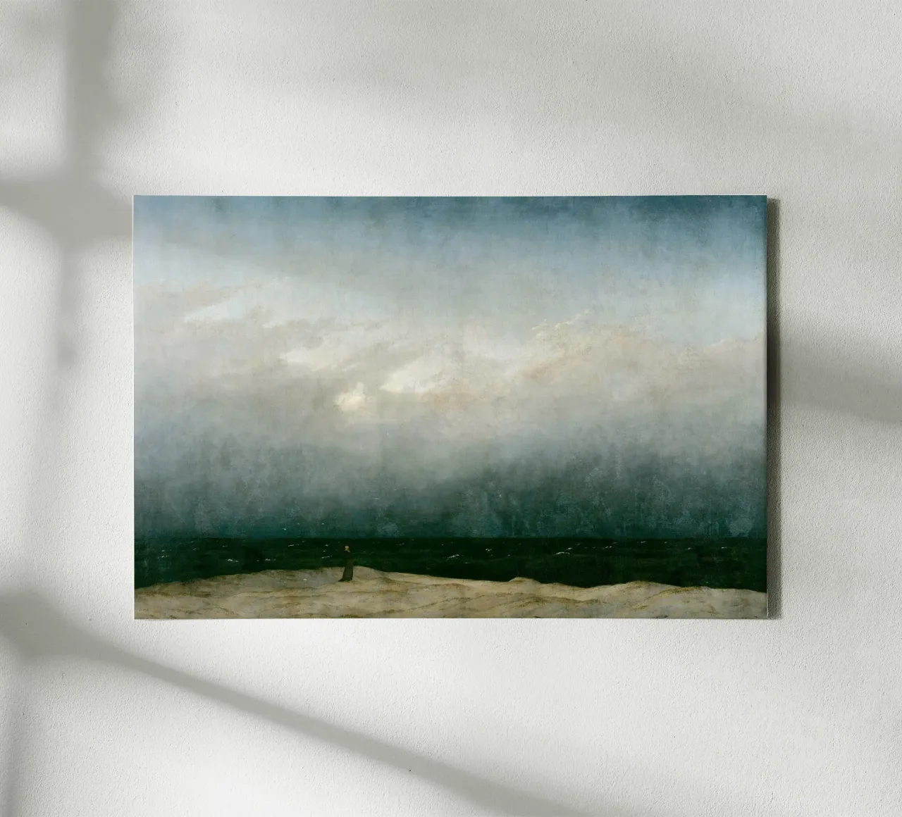 Caspar David Friedrich - The Monk by the Sea canvas by apoloprints