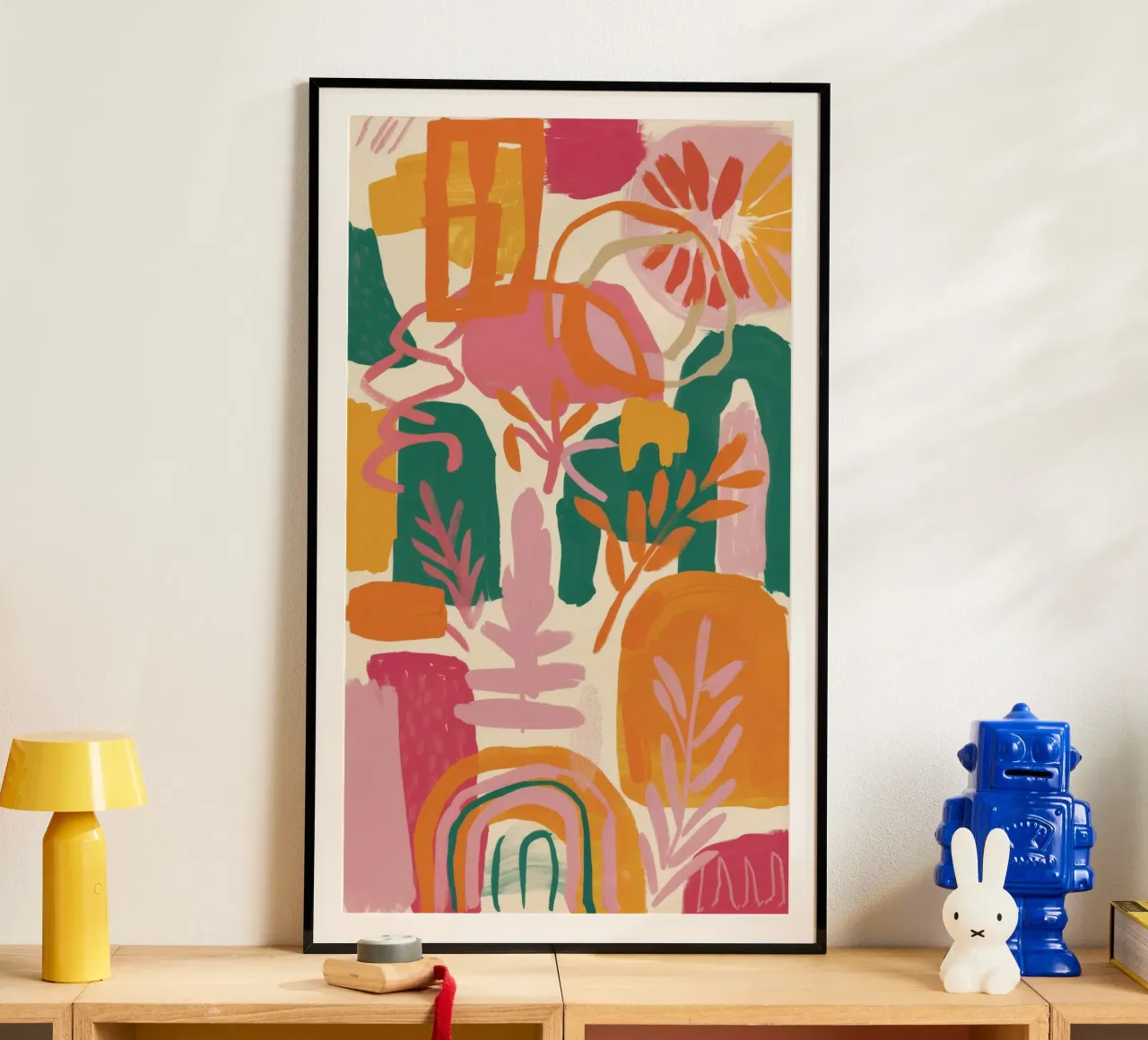 Earthy Abstract Growth poster by Zep Layers