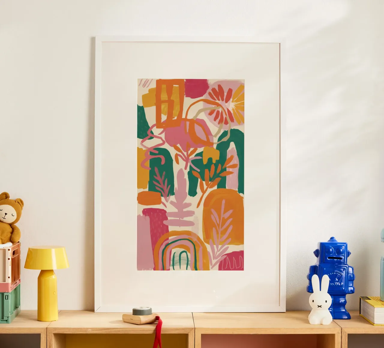 Earthy Abstract Growth poster by Zep Layers