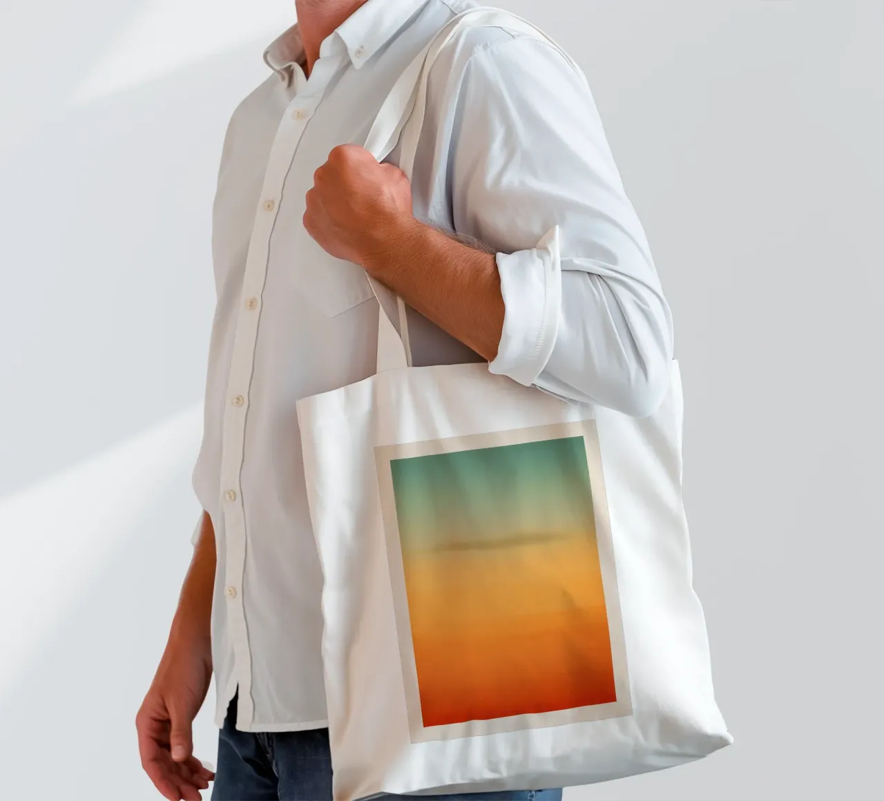 Evening Glow tote bag by SMPLE