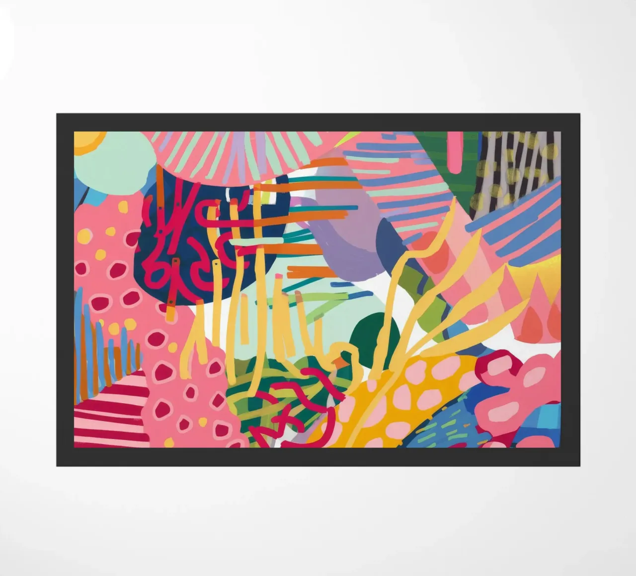 Pink Desert Dreamscape doormat by Zep Layers