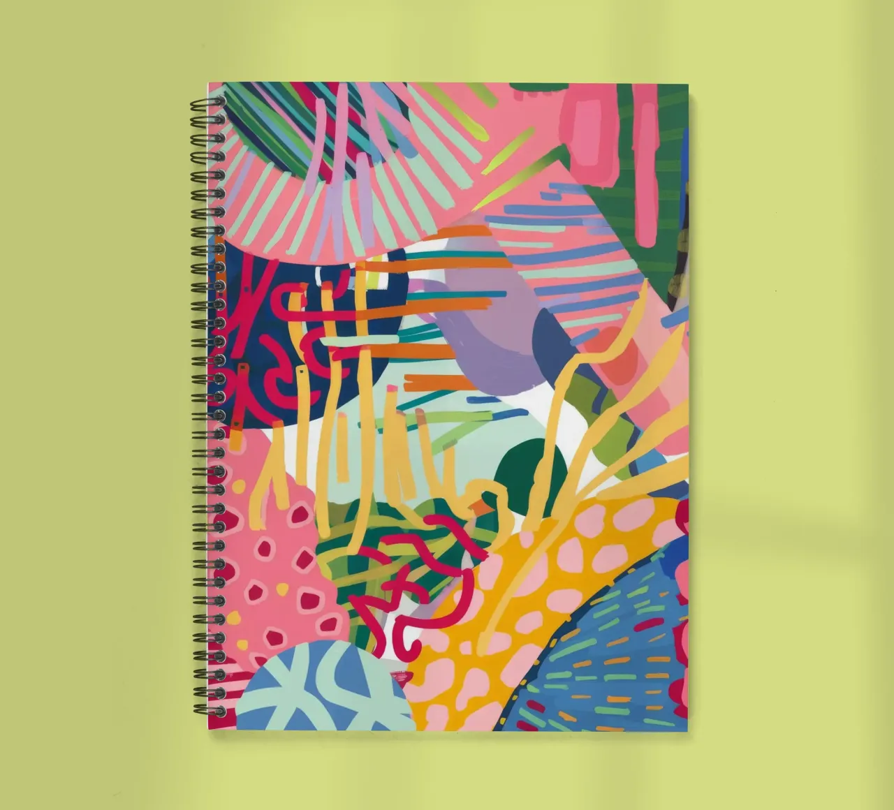 Rosa Wüste Traumlandschaft Ringbuch von Zep Layers