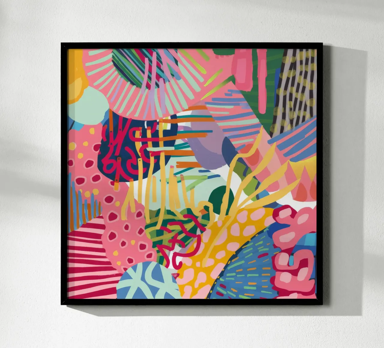 Rosa Wüste Traumlandschaft Poster von Zep Layers