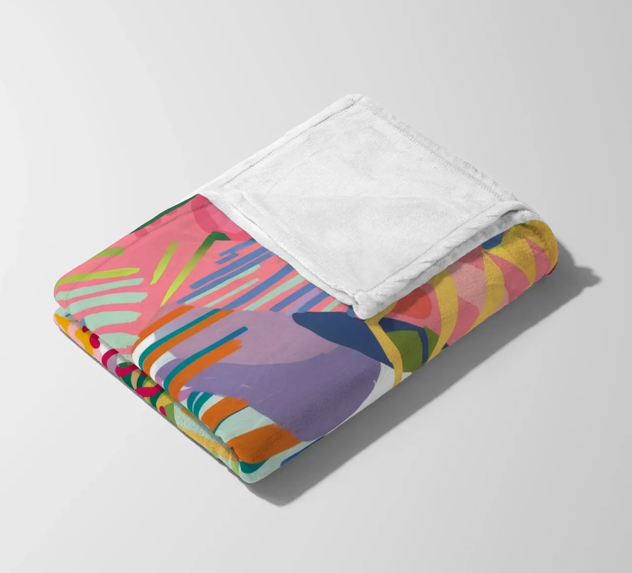 Pink Desert Dreamscape fleece blanket by Zep Layers