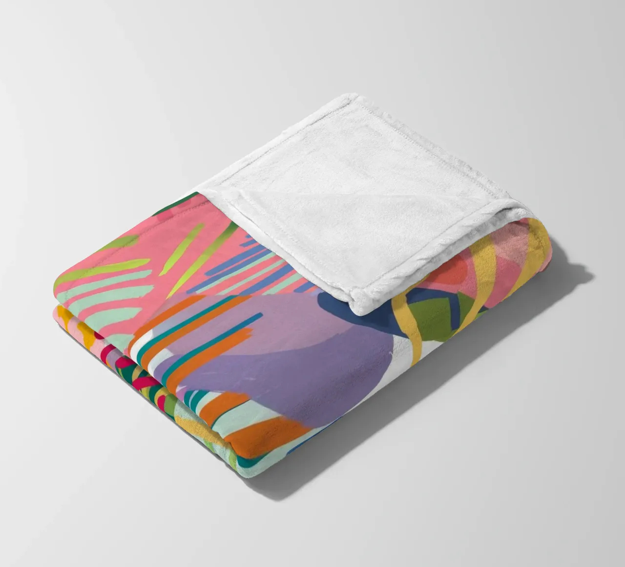 Pink Desert Dreamscape fleece blanket by Zep Layers