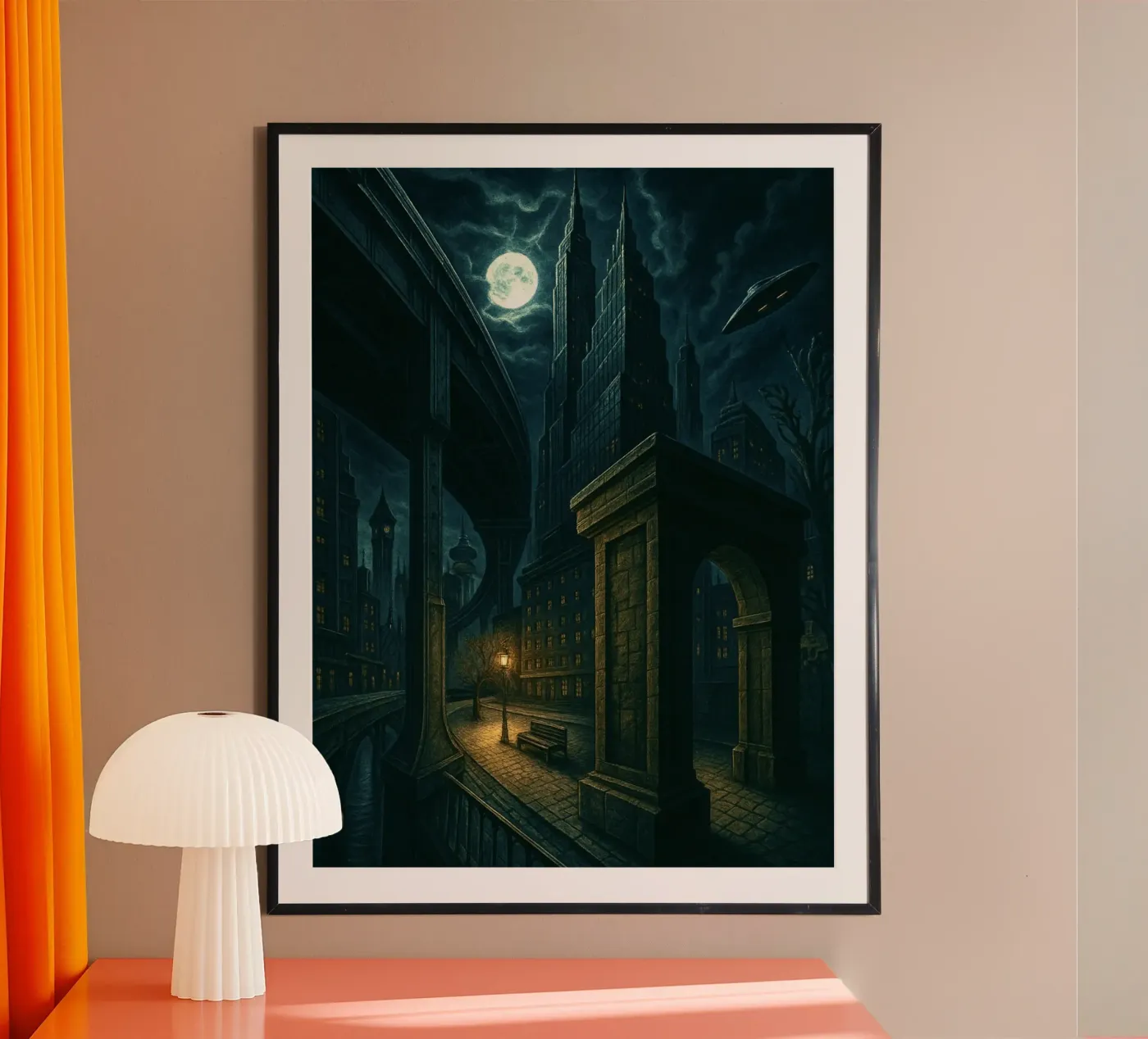 Cité suspendue poster da JacquesChambard