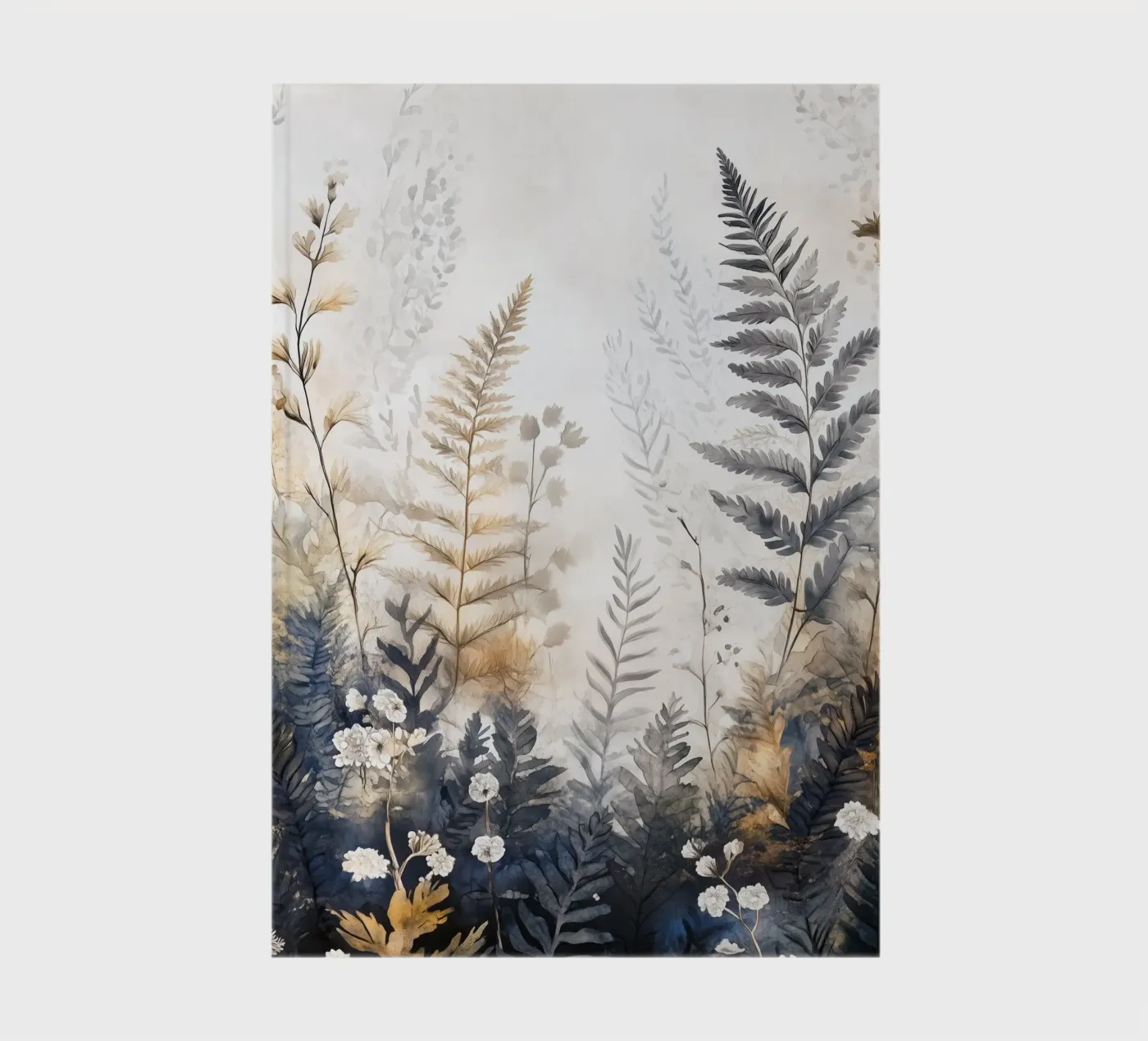 Ferns notebook by Justyna Jaszke JBJart