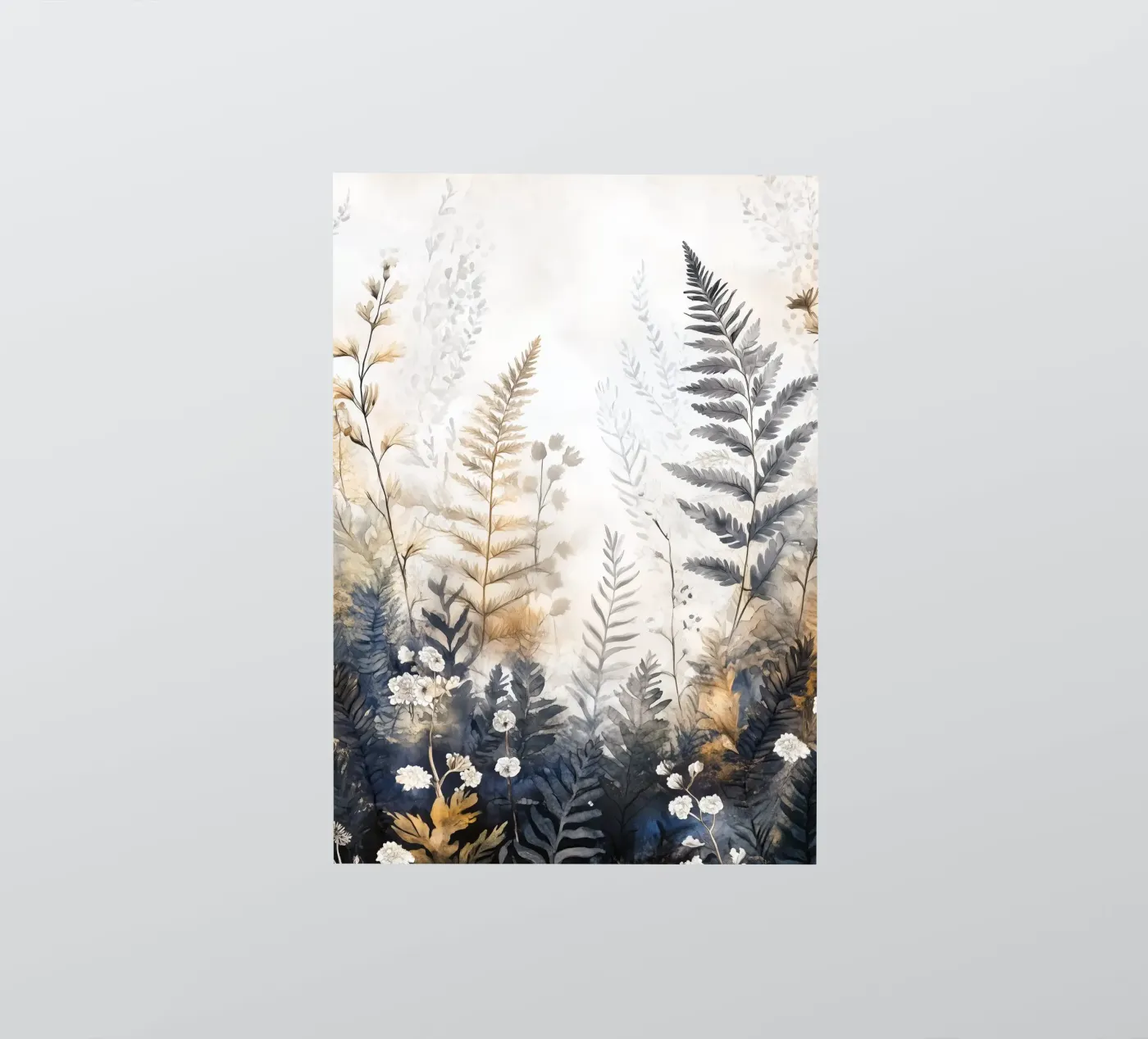 Ferns sticker by Justyna Jaszke JBJart